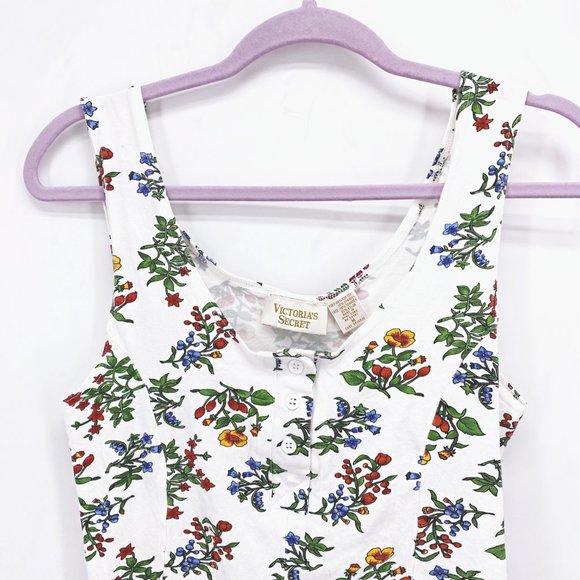 Victoria's Secret Vintage Floral Sleep Romper - Picture 2 of 6